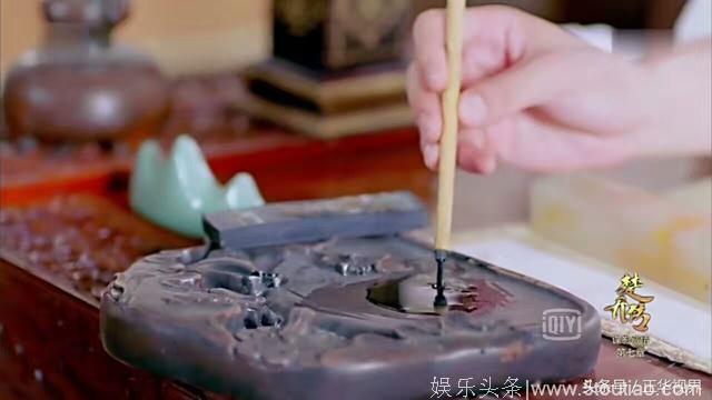 正热播的《楚乔传》玥公子用的砚台居然是大河南的澄泥砚