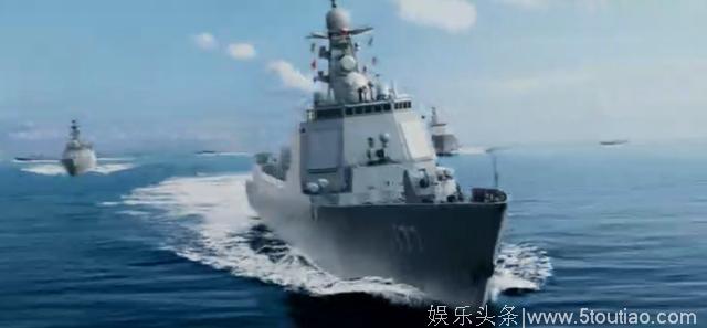 战狼II，过瘾！中国海军最先进驱逐舰当道具 先进武器充满影片每一帧