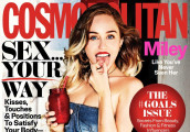 话题的女王麦莉·赛勒斯荣登《Cosmopolitan》时尚杂志封面人物