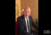 X教授帕特里克·斯图尔特开微博 表示来中国宣传《金刚狼3》很开心