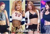 没有郑秀晶? ! 韩网评选那些拥有“结实腹肌”的女爱豆: EXID、Twice、金泫雅、朴孝敏……