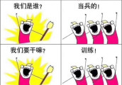 刷爆朋友圈的暴走漫画: 我们是谁? 当兵的!