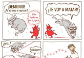 看漫画学西语: 属于动物界自己的段子你读懂了吗?
