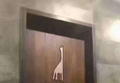 为什么女厕所用长颈鹿标志? 有没有什么内涵?