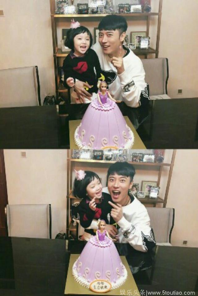 张丹峰女儿4岁生日，彤彤成百变表情包，古灵精怪，可爱至极！