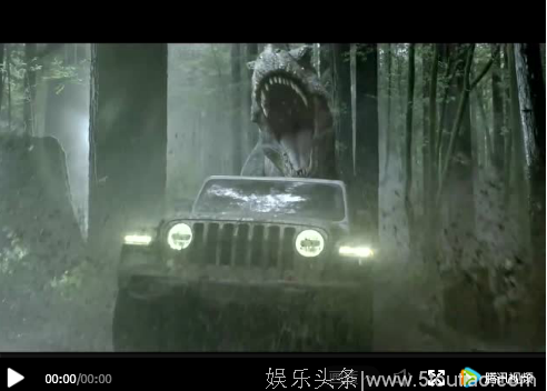 Jeep合作旷世经典《侏罗纪世界2》 打造超级碗广告