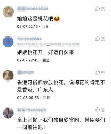蔡少芬发文称家里桃花开了，网友：将梅花变成桃花，臣妾做不到！