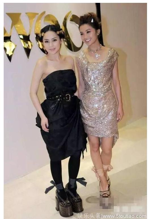 阿娇的恨天高已经习以为常，李冰冰何穗脚踩风火轮才叫奇葩