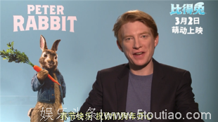 《比得兔》主演录视频问候中国观众
