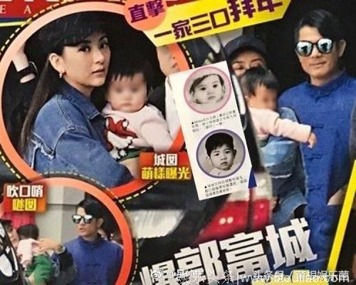 郭富城女儿正面照曝光，和老婆方媛小时候一个模子刻出来