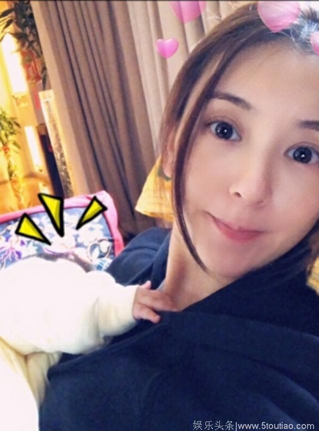 郭富城女儿正面照曝光，首次于微博分享了爱女的喜庆萌照，五月大