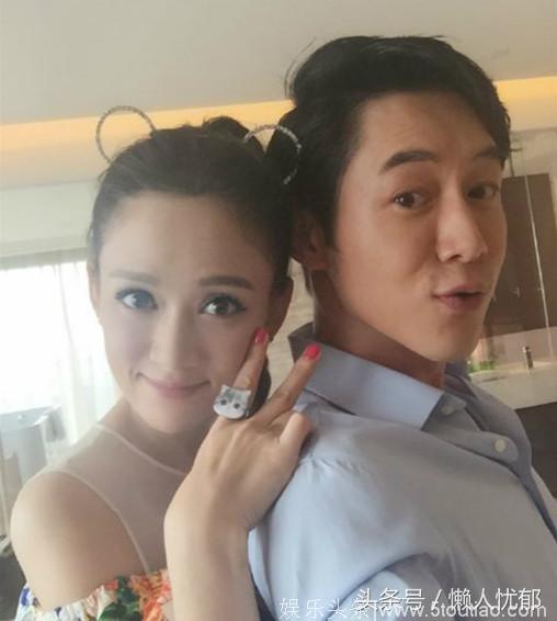 甜蜜依偎红衣男！陈乔恩与他有“定情婚约”，网友：“接力”王凯