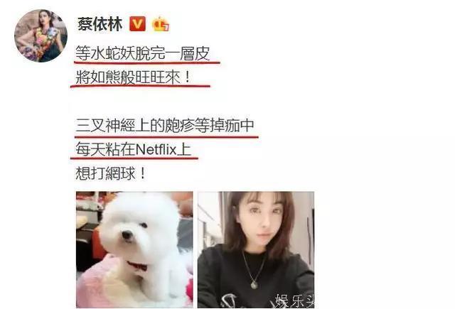 拼命三娘蔡依林透露病情，比想象中的疼，院方以最高规格对待