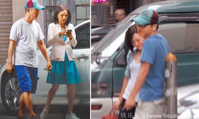 56岁哈林陪妻子带女儿出行，一家三口其乐融融画面好温馨！