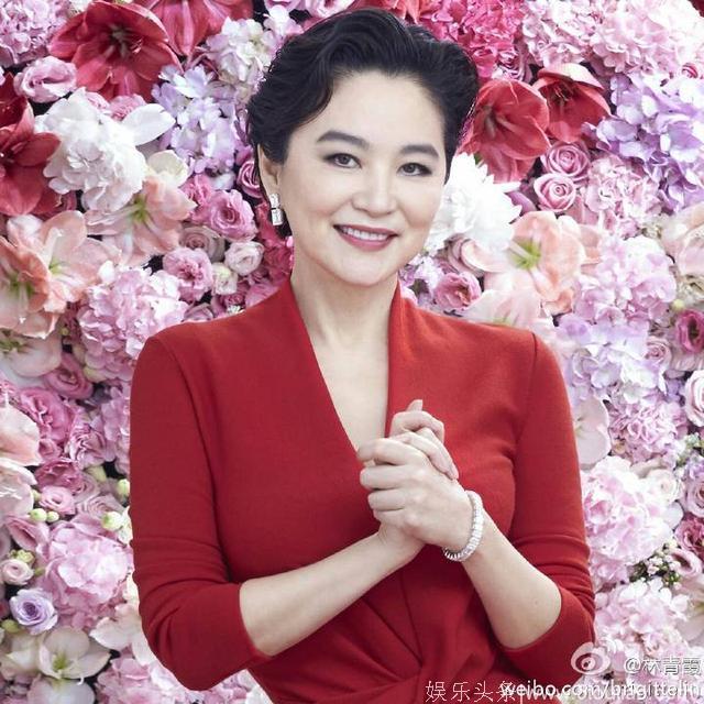 贾静雯3个女儿太美，林青霞3个女儿却被嘲，网友：怪孩子爸爸！