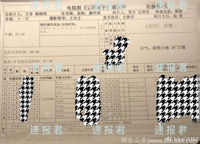 电视剧《全职高手》演员表泄露 江疏影不演苏沐橙演老板娘陈果！