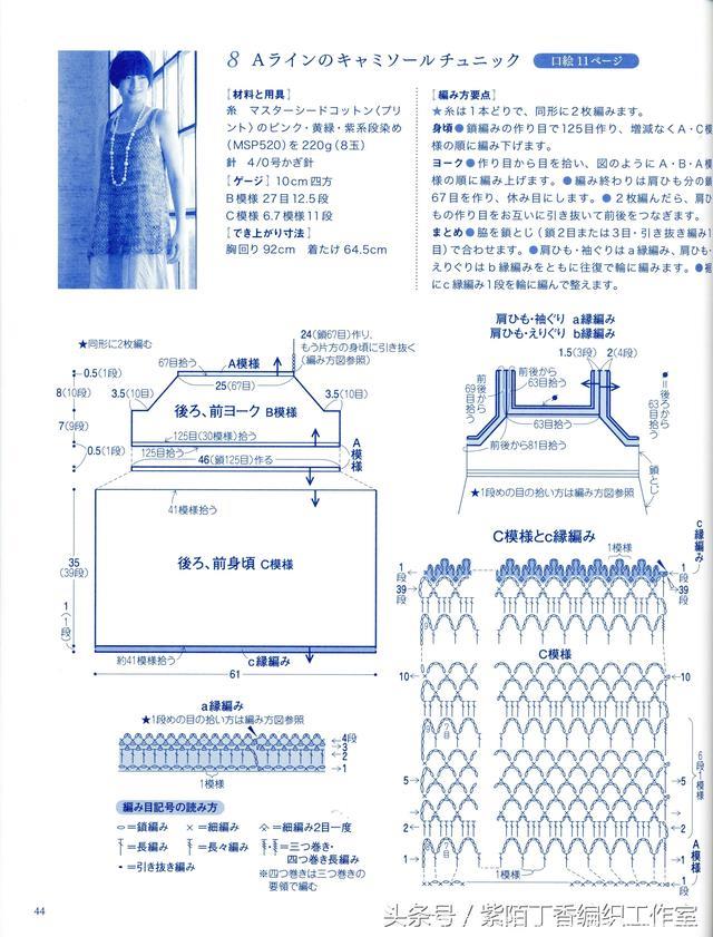 像明星一样的好看的吊带衣，自己也能用毛线钩出来