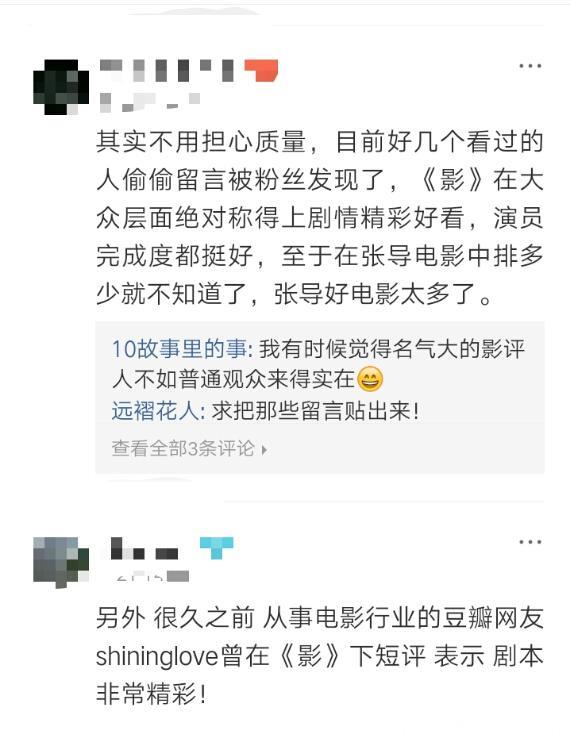 张艺谋《影》未播先火，首篇影评出炉，网友评论：热火朝天