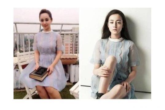 12位女星撞衫迪丽热巴，关晓彤50分，赵丽颖100分，然而她却120分