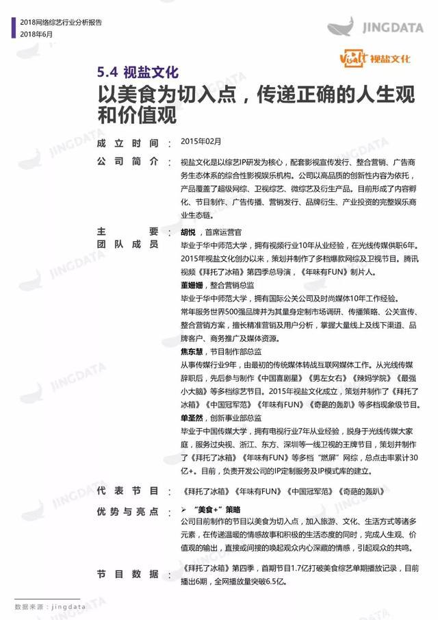 2018中国网络综艺报告