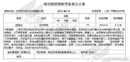 9月电视剧备案表曝光 有哪些新的电视剧和翻拍的电视剧一目了然