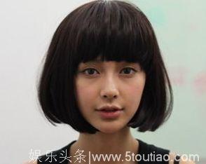 女星波波头造型刘亦菲像大妈，热巴假小子，最后一位美到认不出