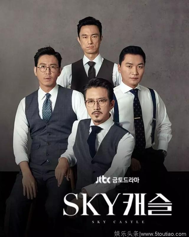 韩剧《Sky Castle》的「她」打败众多on档主演前辈，登上电视剧演员话题性一位！