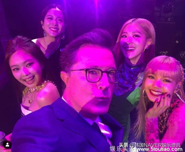 Blackpink晒惊喜行程认证照：出演美国脱口秀节目