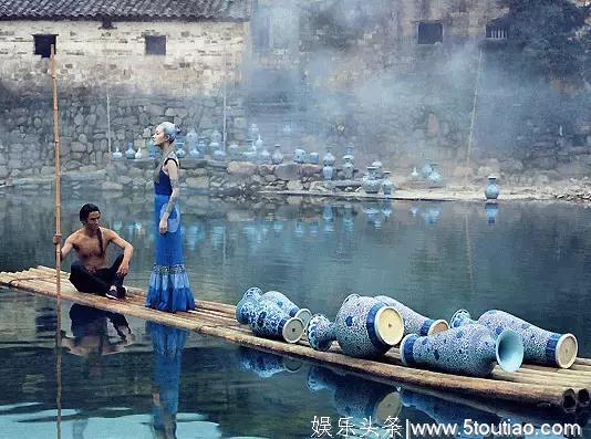 美艳！这位摄影师把女明星拍成了中国画，太美了，叹为观止！