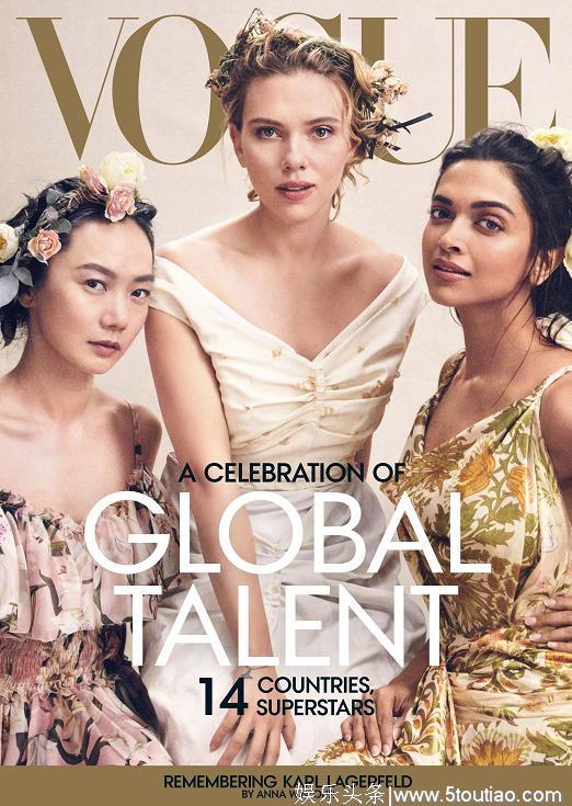 中国第一位与国际巨星同登美国《VOGUE》封面的演员，网友：丢人