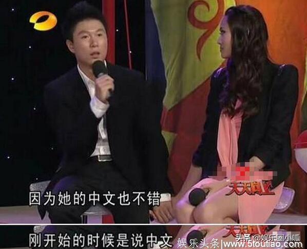 李小鹏老婆李安琪上频繁上综艺捞金却始终说英文，网友：请回美国