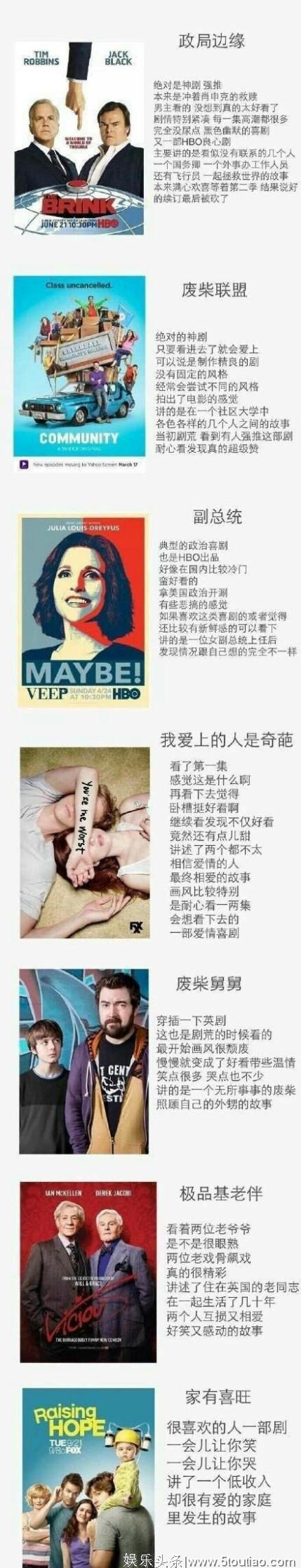 假期看看美剧吧，推荐60部高分美剧