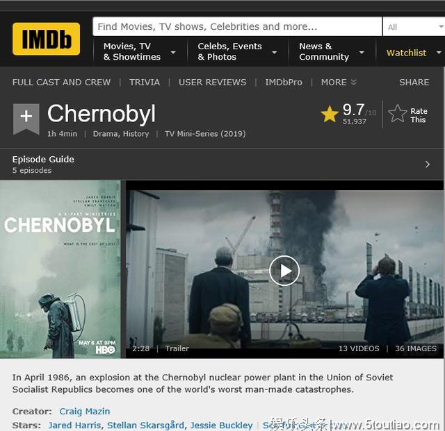 IMDb9.7分，我不推荐未成年观看的美剧