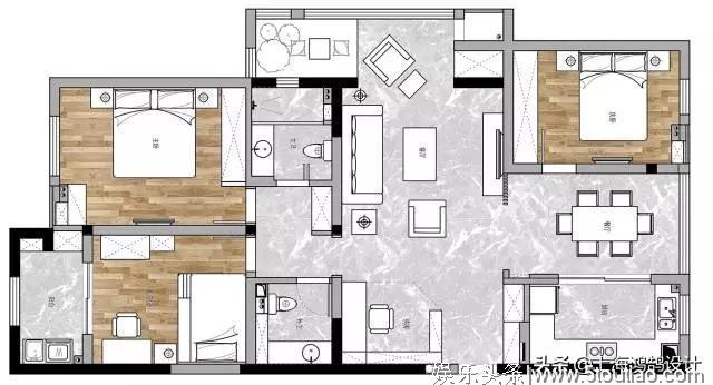 135m²日式原木风，打造日剧里的浪漫小窝