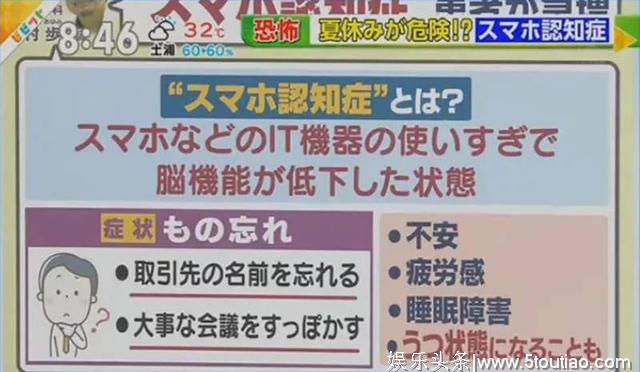 日本节目新研究：一天玩手机超过1小时会痴呆