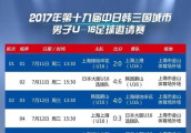 北京时间7月13日的下战书, 第19届中日韩三国都会U16足球邀请赛在金山运动场进行了最初一轮竞赛的抢夺