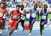中国男子4乘100米接力摘金, 100米不在被欧美选手垄断了