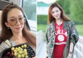 素颜照后，林志玲再曝素颜床照