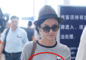 杨子珊穿T桖, 胸前挺起大锅盖 网友: 衣服都快崩裂了!