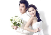 不是夫妻却拍过结婚照的这些当红明星, 最美的还是“陆地夫妻”