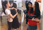 欧阳娜娜与闺蜜激吻, 网友不理解, 父亲一句话扳回