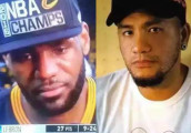 张震岳撞脸NBA勒布朗, 小青龙撞脸小岳岳, 笑cry~
