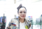 钟丽缇穿紧身裤撩衣力证“没怀孕 ”与张伦硕拥搂亲吻