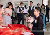 “丁凯乐”结婚照曝光，童年男神李瑞颜值不崩，帅气十足！